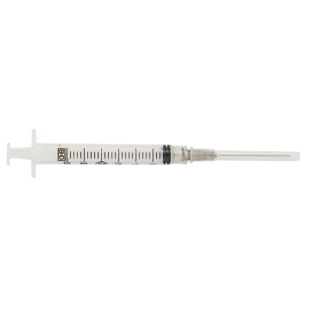 Syringe 3cc with Hypodermic Needle PrecisionGlide™ 3 mL 22 Gauge 1-1/2 Inch Regular Wall NonSafety (100/BX 8BX/CS) by BD  ID 309574